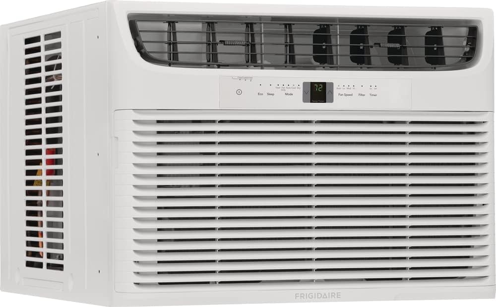 Frigidaire Window-Mounted Slider Casement Air Conditioner, 8,000 BTU, in White