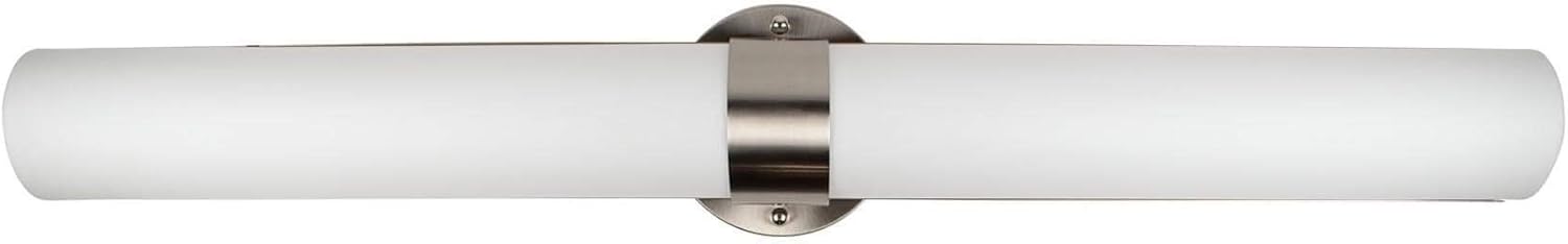 Ultralux 18 Inch Classic LED Wall Vanity Light For Bathroom – 23W, 3000K Damp Location Approved Bathroom Lights Over Mirror, Bright 1200 Lumens Brushed Nickel Finish Bathroom Wall Mount TRIAC Dimmable