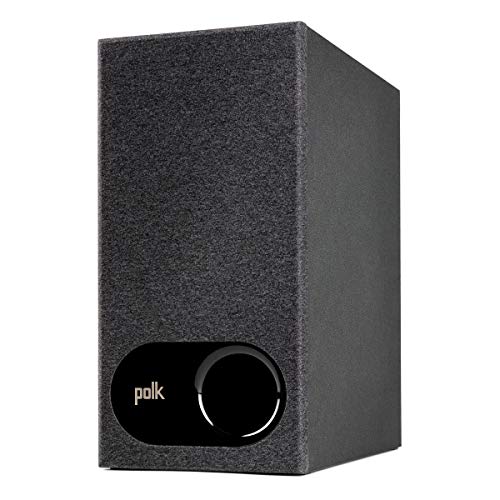 Polk Audio Signa S2 Sound Bar & Wireless Subwoofer – Exclusive VoiceAdjust Technology, Ultra-Slim Design, Works with 4K & HD TVs, HDMI & Optical, Bluetooth, Wireless Streaming