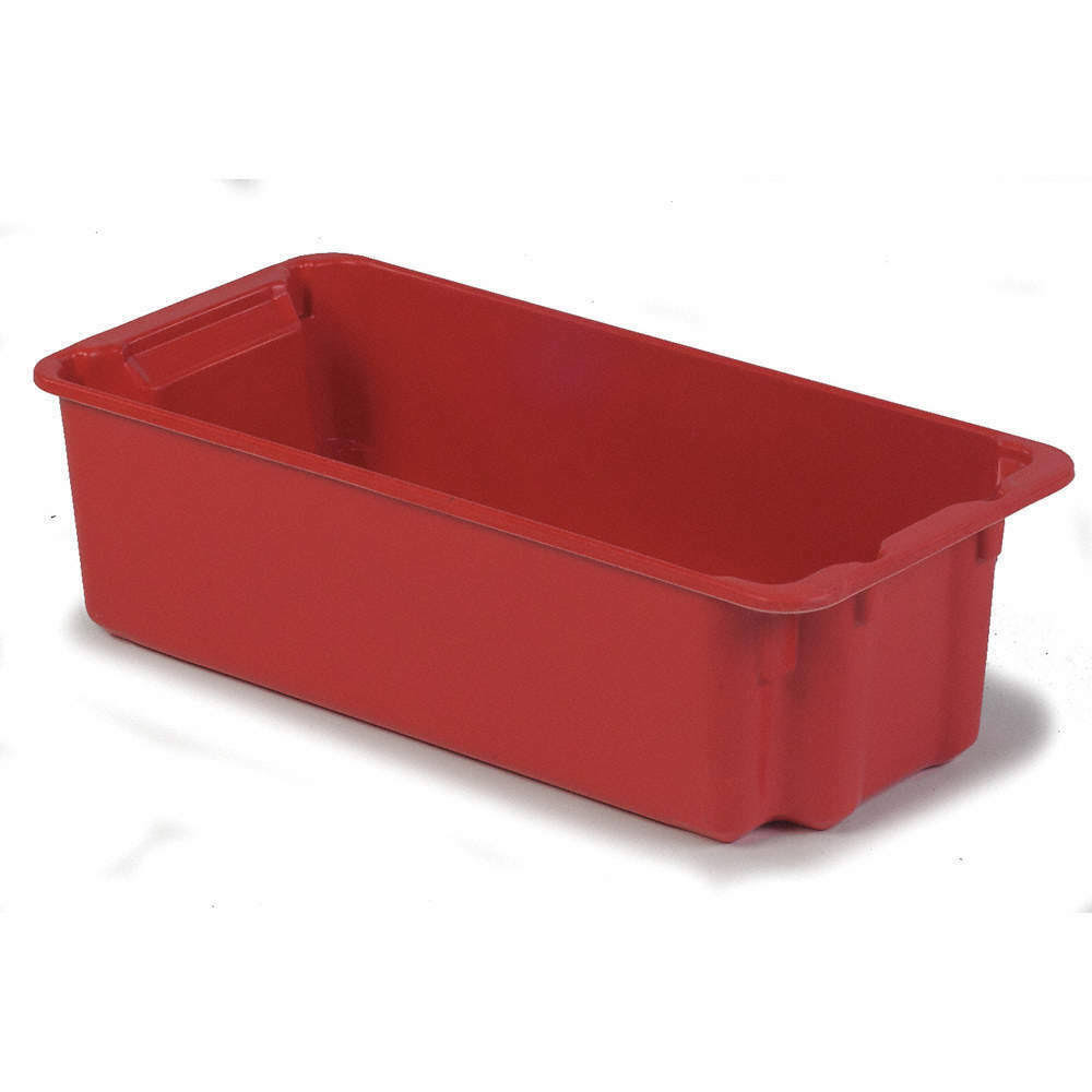 Lewisbins SN3023-8 Stack and Nest Bin,34-1/8 in. L,red