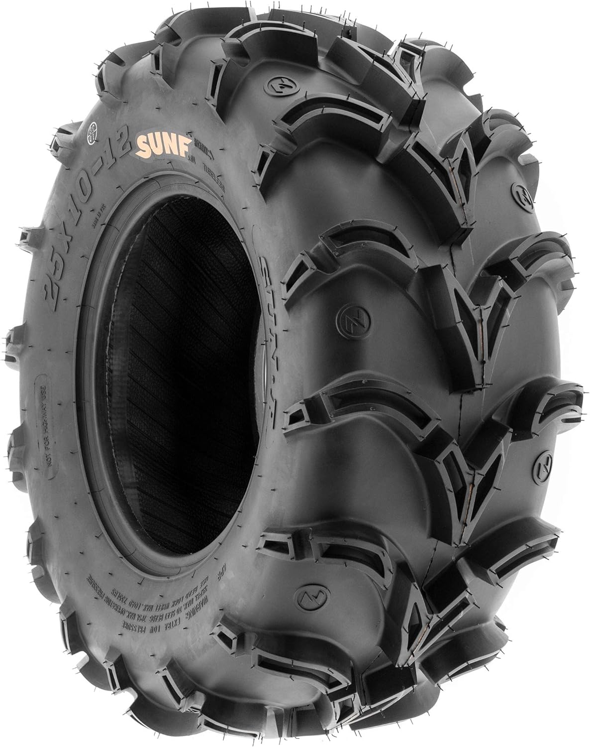 SunF A050 AT Mud & Trail 27x12-12 ATV UTV Tires, 6PR, Tubeless