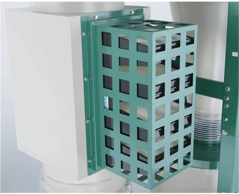 Grizzly Industrial G0440HEP - 2 HP Dual-Filtration HEPA Cyclone Dust Collector