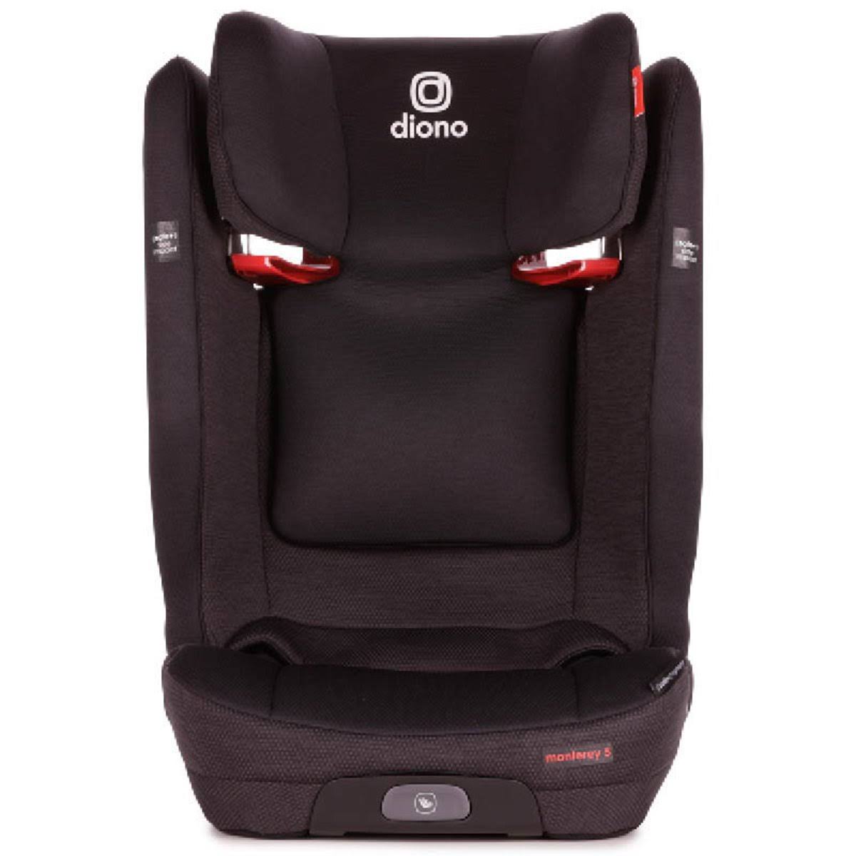 Diono Monterey 5 ist FixSafe Latch Booster Seat Black Jet
