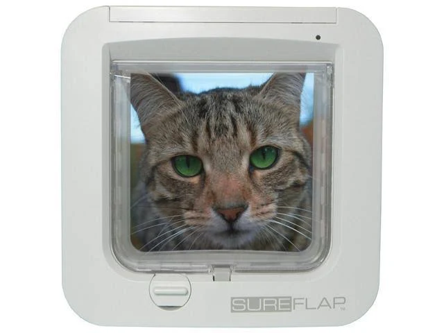 SureFlap Microchip Cat Door White No Collar or Tag Required