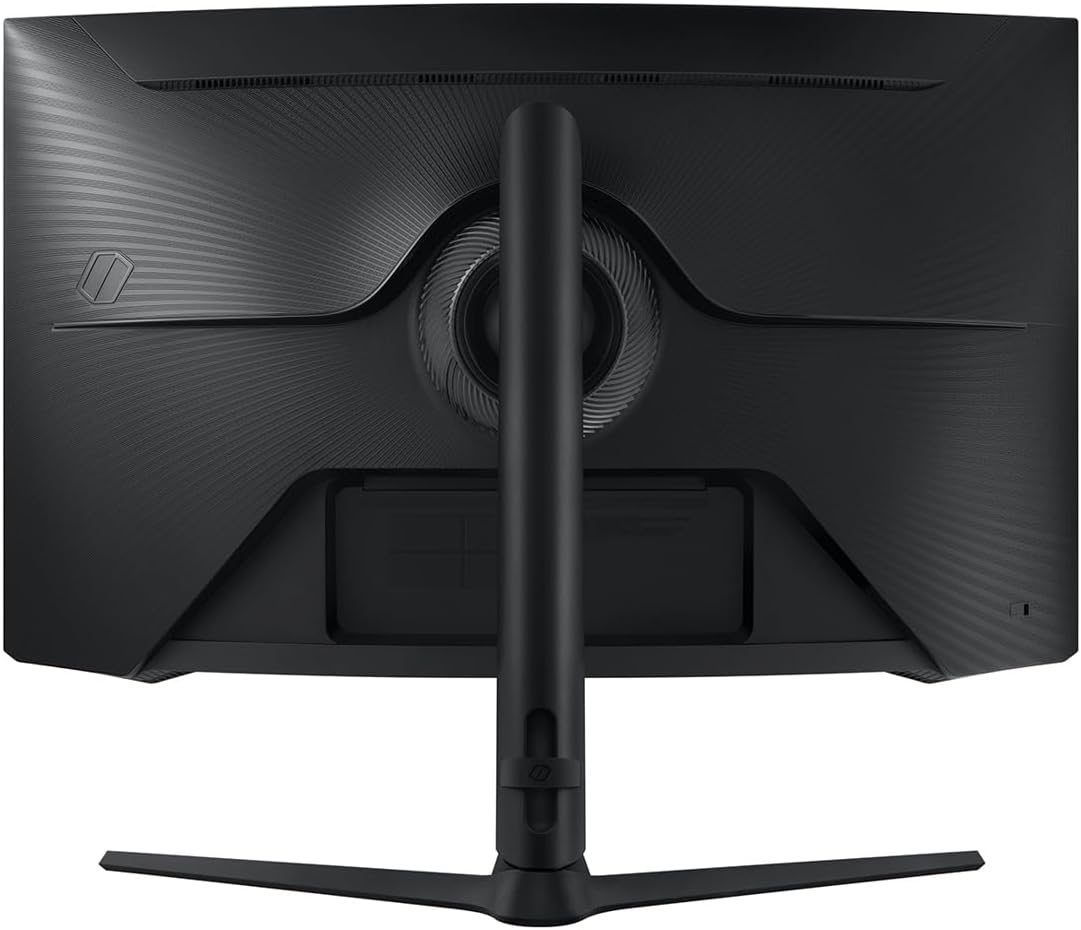SAMSUNG 32" Odyssey G65B Series 1000R Curved QHD Gaming Monitor, 240Hz, 1ms, Smart TV Apps and Gaming Hub, Eye Height, Swivel & Tilt Adjustable Stand, Black, with MTC HDMI Cable