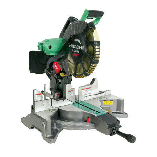 Hitachi C12fdh 12 in. Dual Bevel Miter Saw with Laser Guide