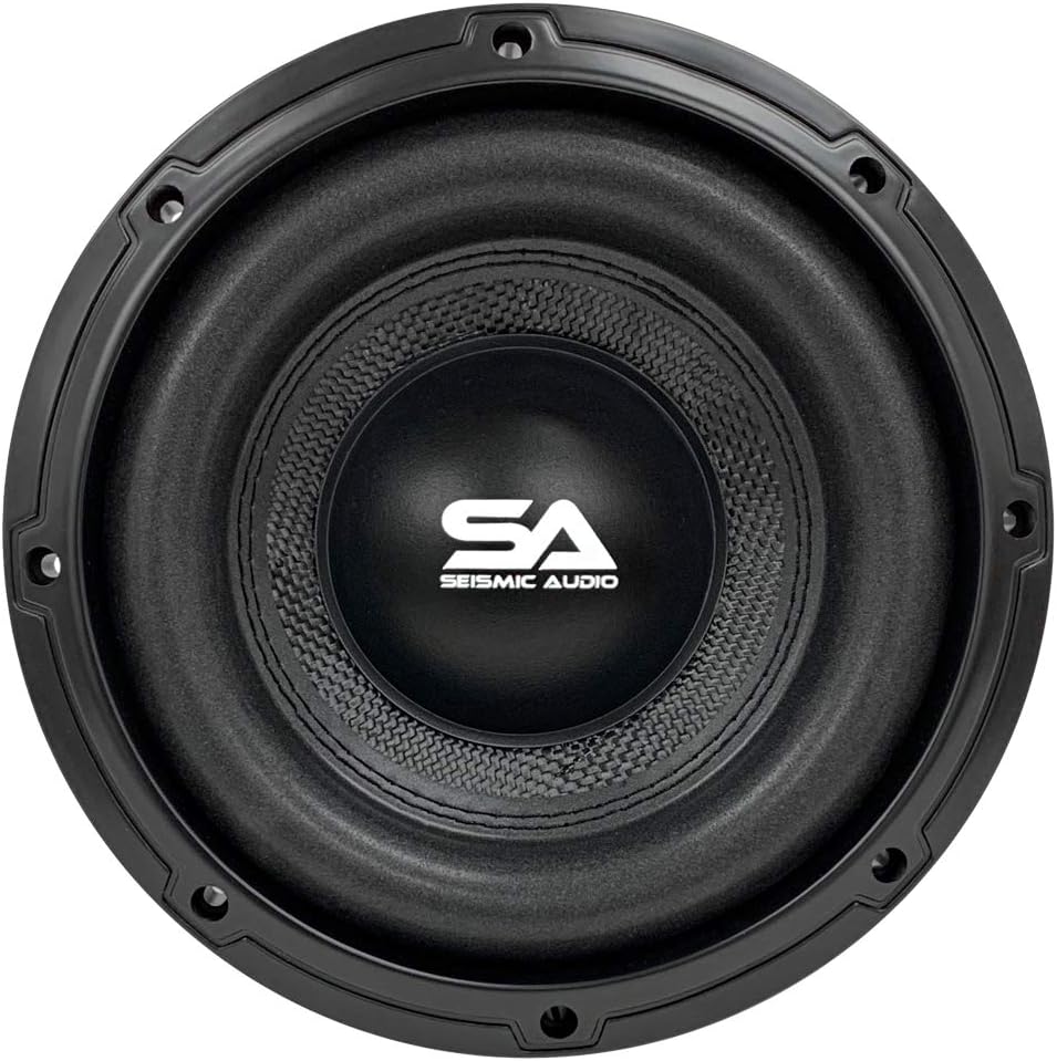 Seismic Audio - SA-GFC084-8 Inch 1000 Watt Max Power Dual 4 Ohm Car Audio Subwoofer Pack of 2