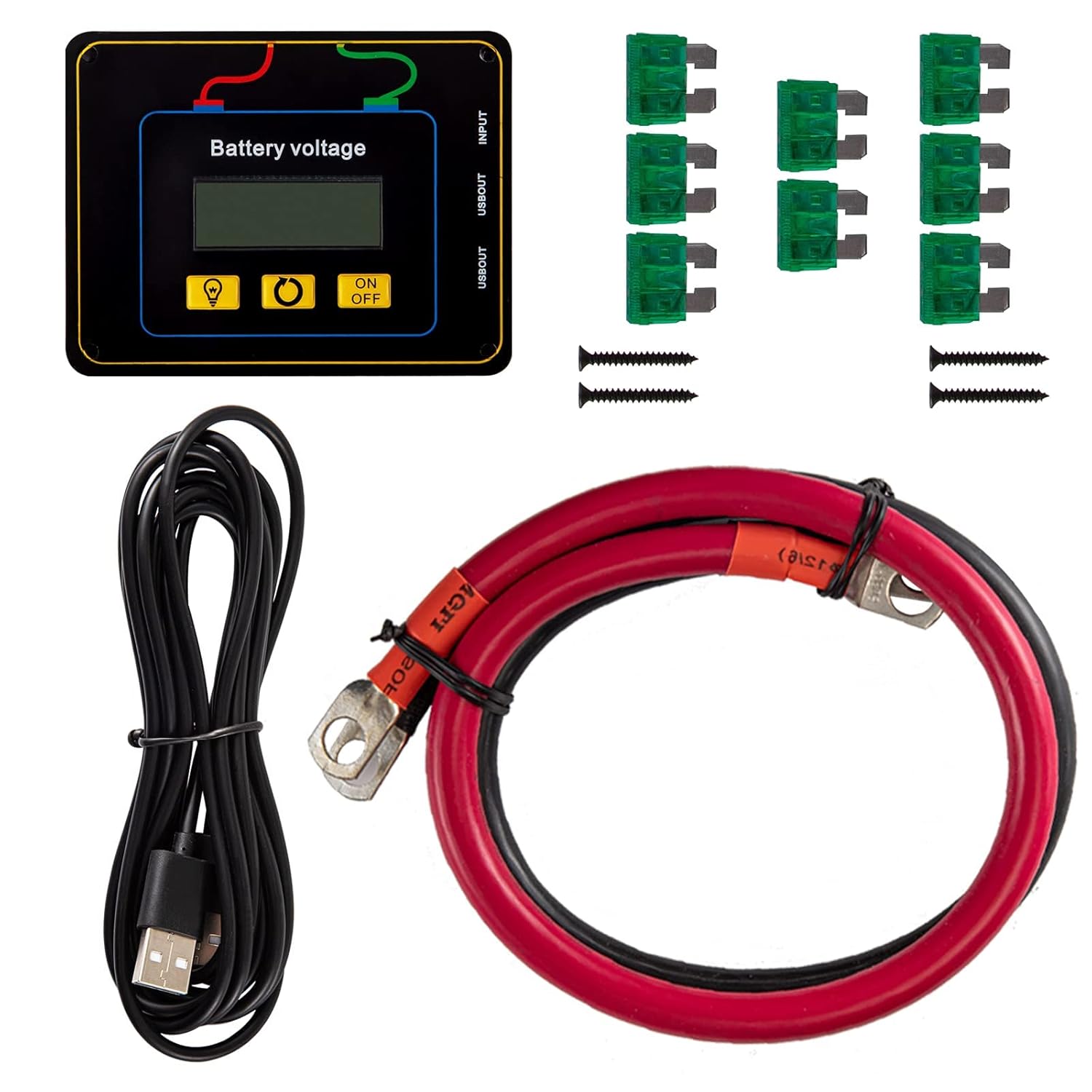 VEVOR Power Inverter, 3000W Modified Sine Wave Inverter, DC 12V to AC 120V Car Converter, with LCD Display, Remote Controller, LED Indicator, GFCI Outlets Inverter for Truck RV Car Boat Travel Camping