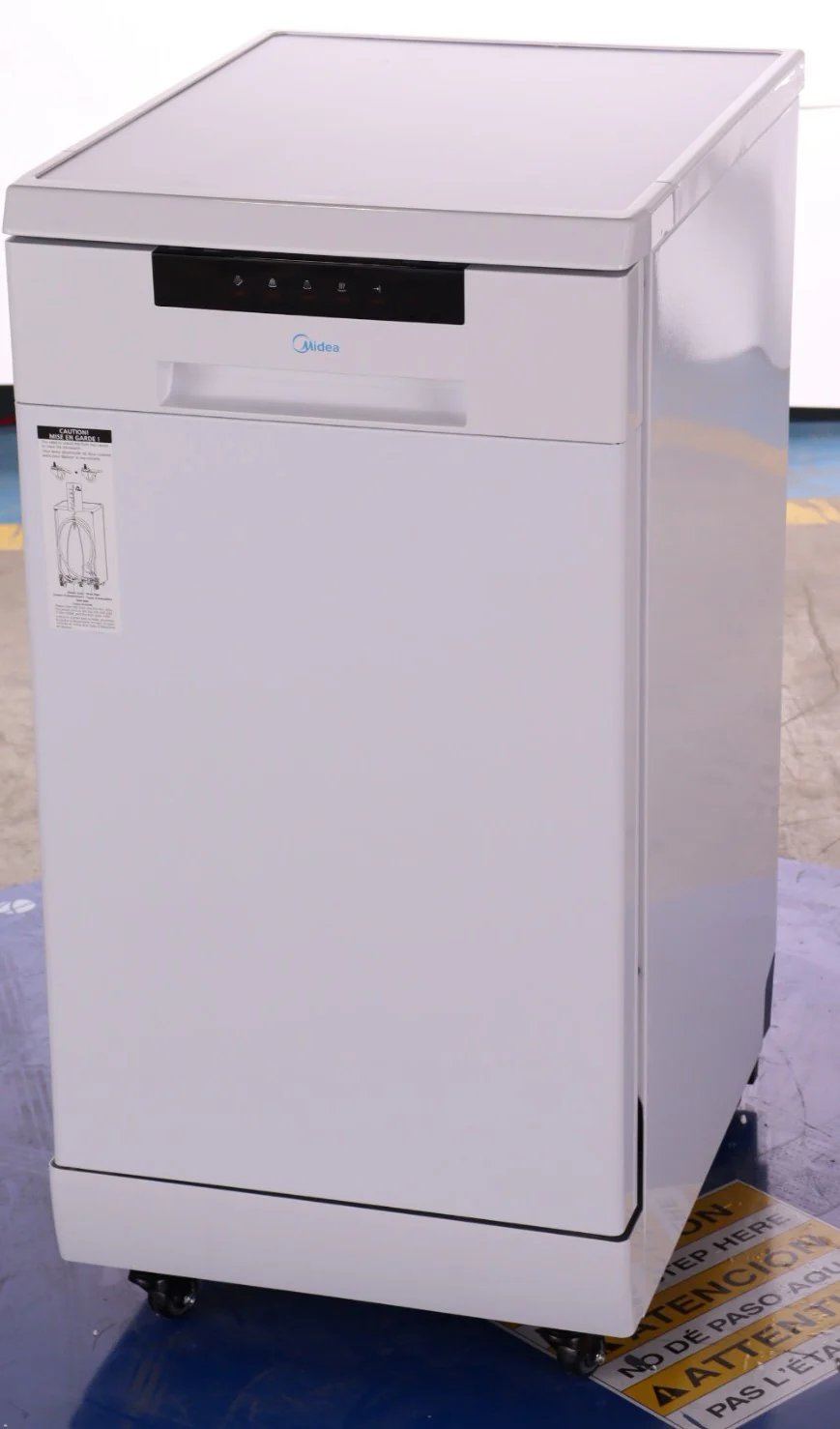 MIDEA 18 IN WHITE PORTABLE DISHWASHER - MDP18B10AWWC