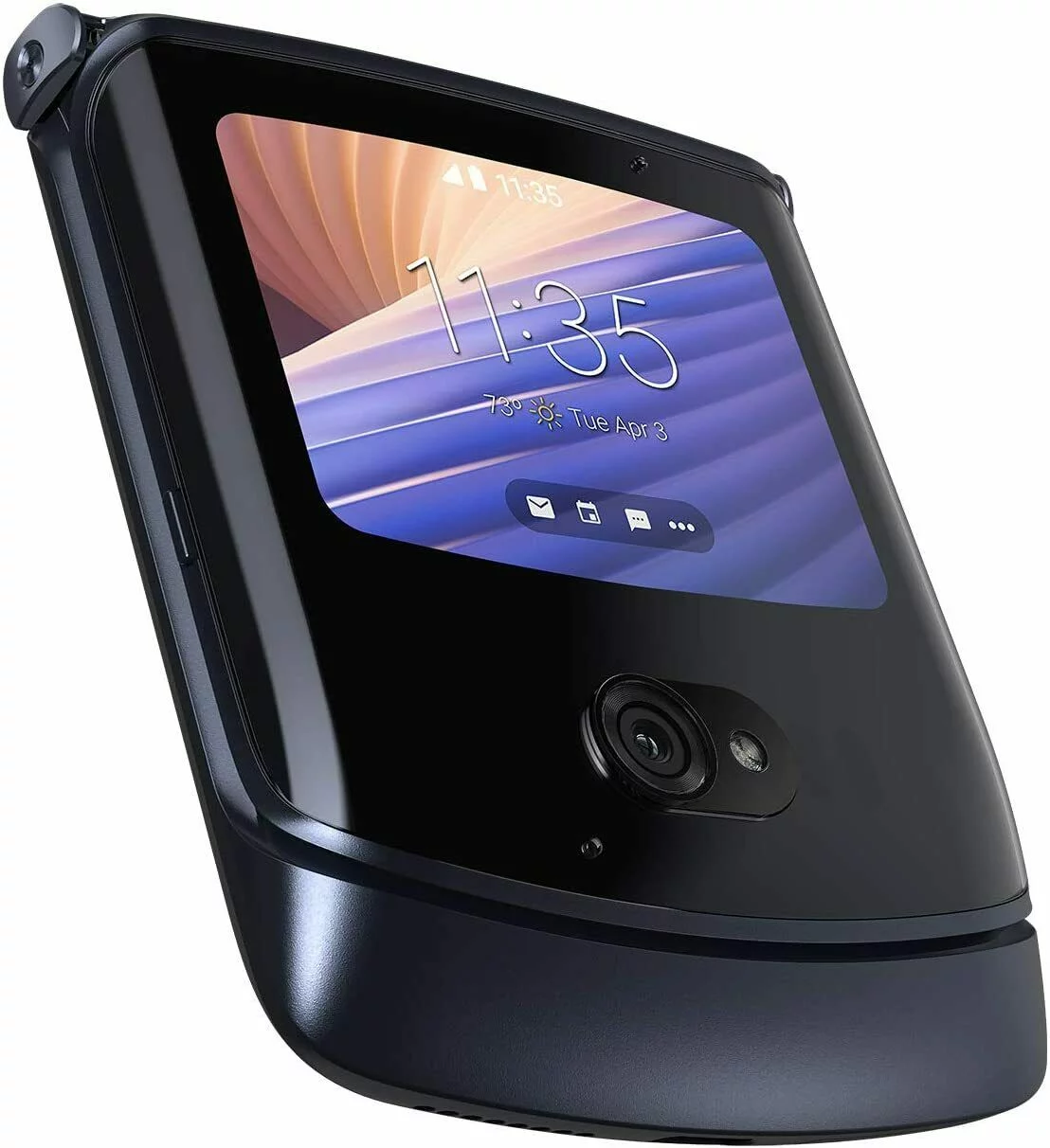 Motorola Razr 5G | Unlocked | Made for US by Motorola | 8/256GB | 48MP Camera | 2020 | Polished Graphite Cell Smart Phone Smartphone PAJS0015US