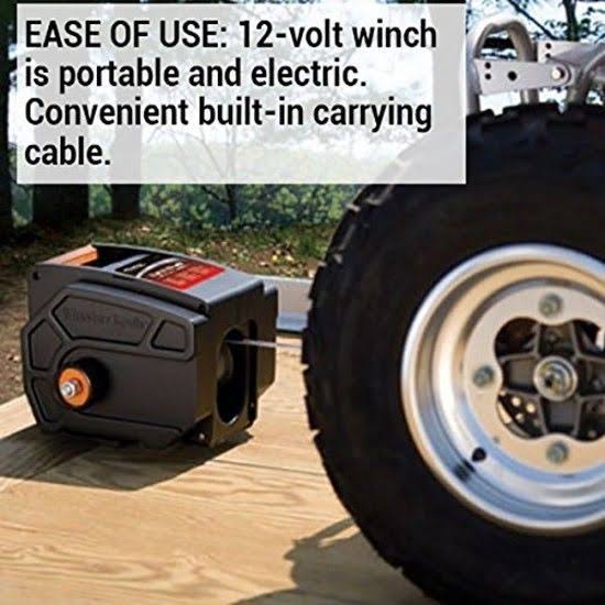Master Lock Electric Winch Portable 12-Volt DC 2953at