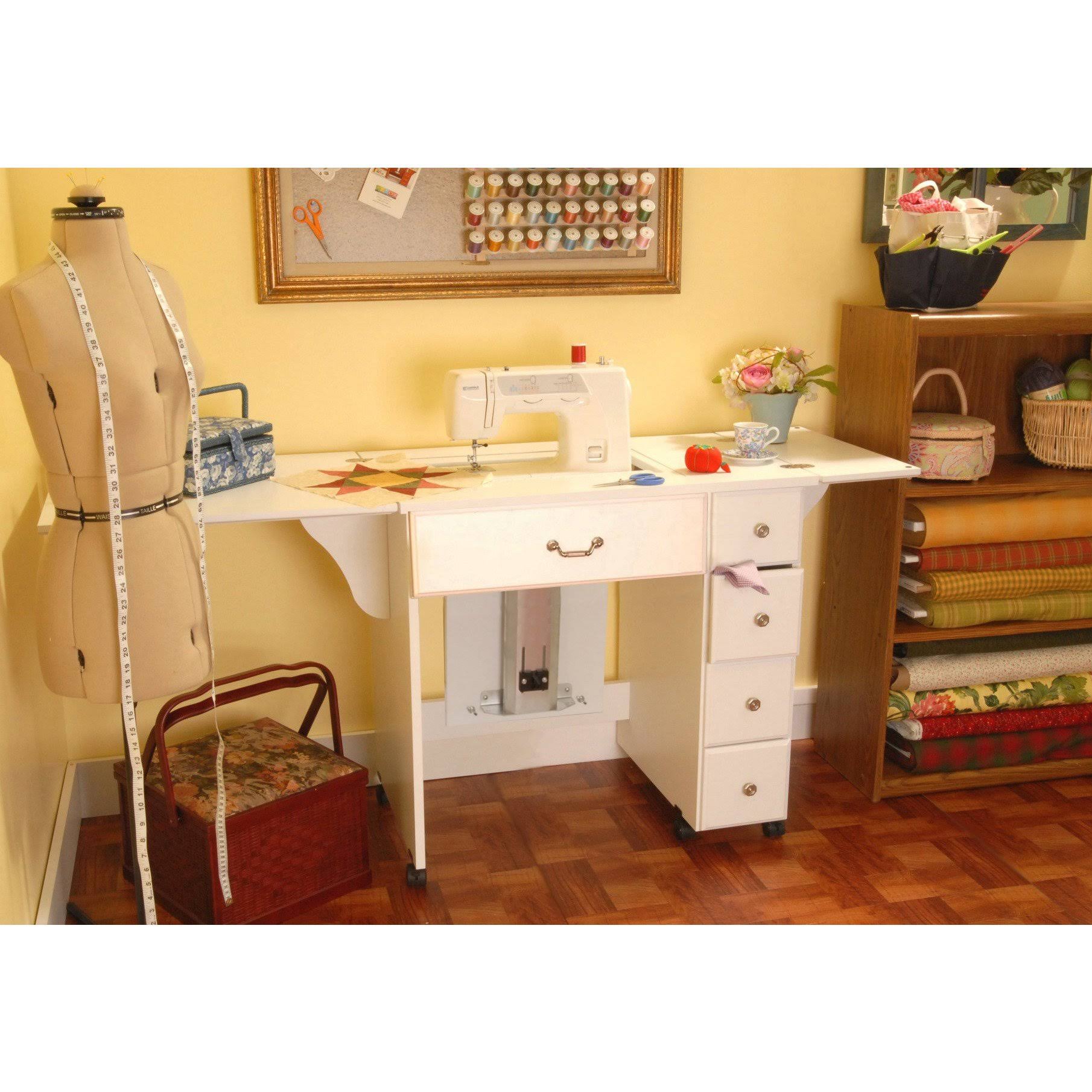 Arrow Auntie Sewing Cabinet - White