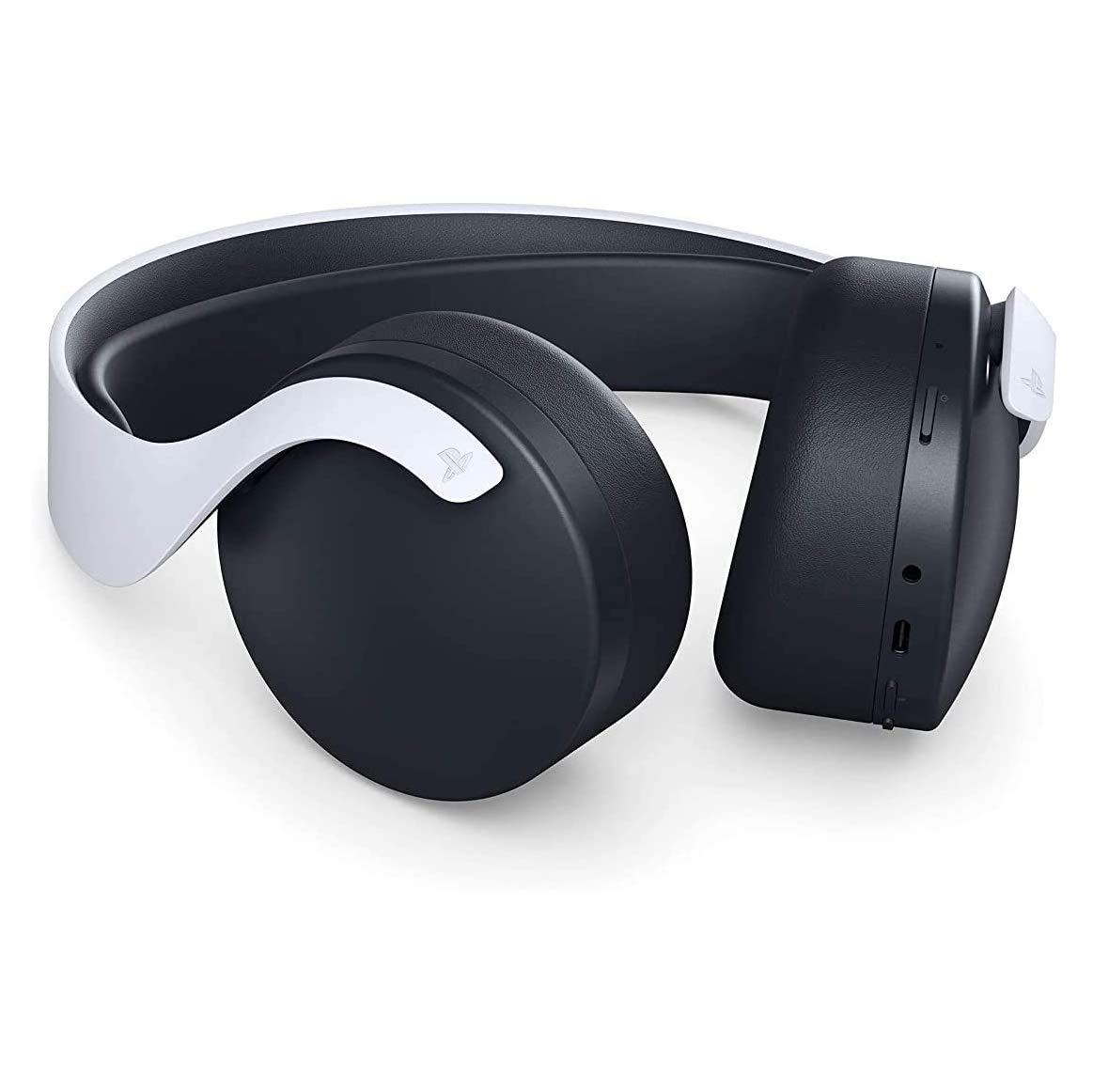 Play Station Pulse 3D Wireless White Headset with Cleaning Kit Like New