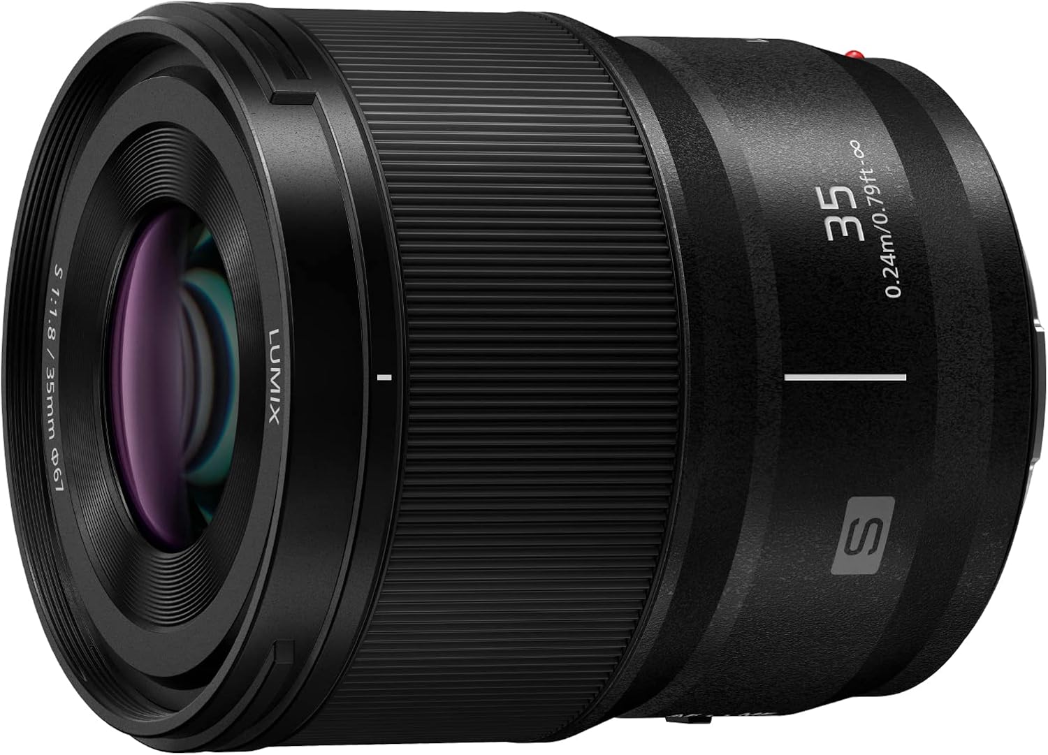 Panasonic LUMIX S Series Camera Lens, 35mm F1.8 L-Mount Interchangeable Lens for Mirrorless Full Frame Digital Cameras, S-S35