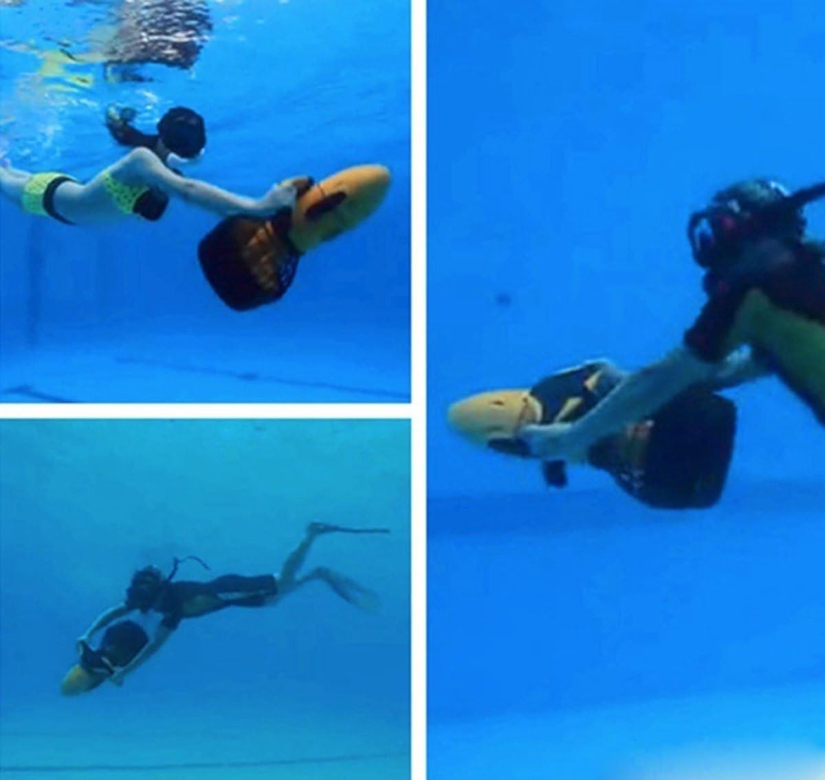 High-power Sea Scooter Underwater Propeller Diving Equipment Assisted Swimming Equipment Underwater Rescue Equipment(Without Battery)