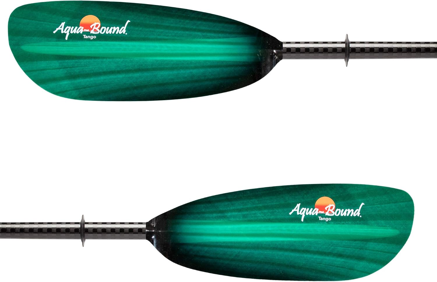 AQUA BOUND Tango Fiberglass Straight Shaft 2-Piece Kayak Paddle