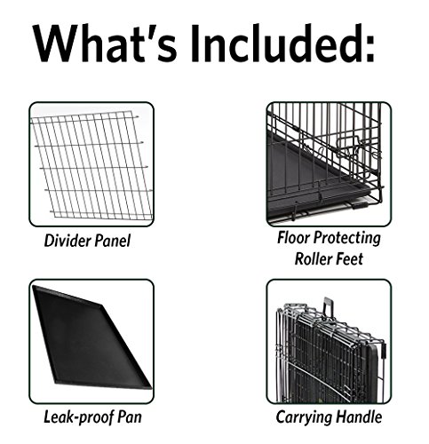 MidWest Homes for Pets Ovation Single Door Dog Crate, 42-Inch