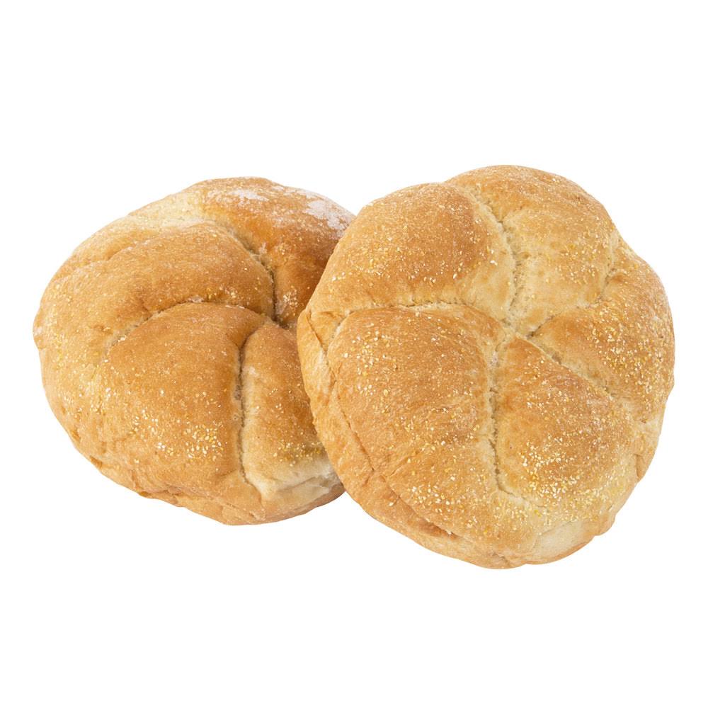 Amoroso&s 4 1/2x22 Philadelphia Hearth-baked Kaiser Roll - 60/Case