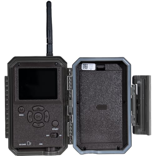 GardePro E8 Trail Camera WiFi 32MP 1296p Fast 0.1s Trigger Speed Motion Activated 100ft Night Vision IP66 Waterproof