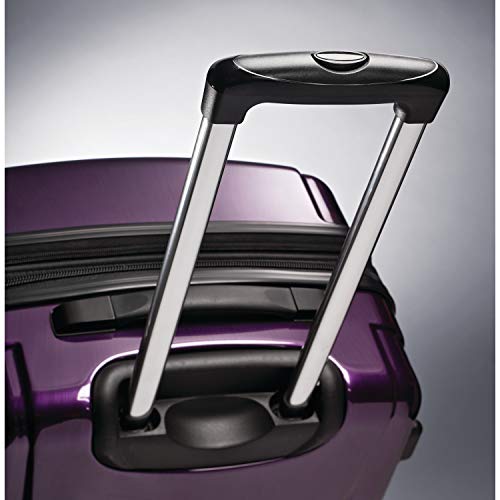 Samsonite Winfield 2 Hardside Expandable Luggage with Spinner Wheels, Brushed Anthracite, Checked-Large 28-Inch