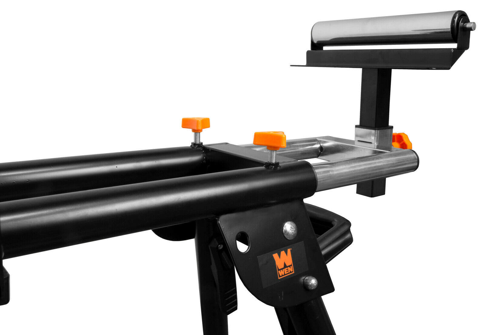 Wen MSA330 Collapsible Rolling Miter Saw Stand with 3 Onboard Outlets