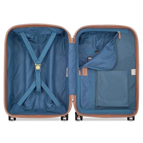 DELSEY PARIS Chatelet Air 2.0 Hardside Luggage with Spinner Wheels, Angora, Checked-Large 28 Inch
