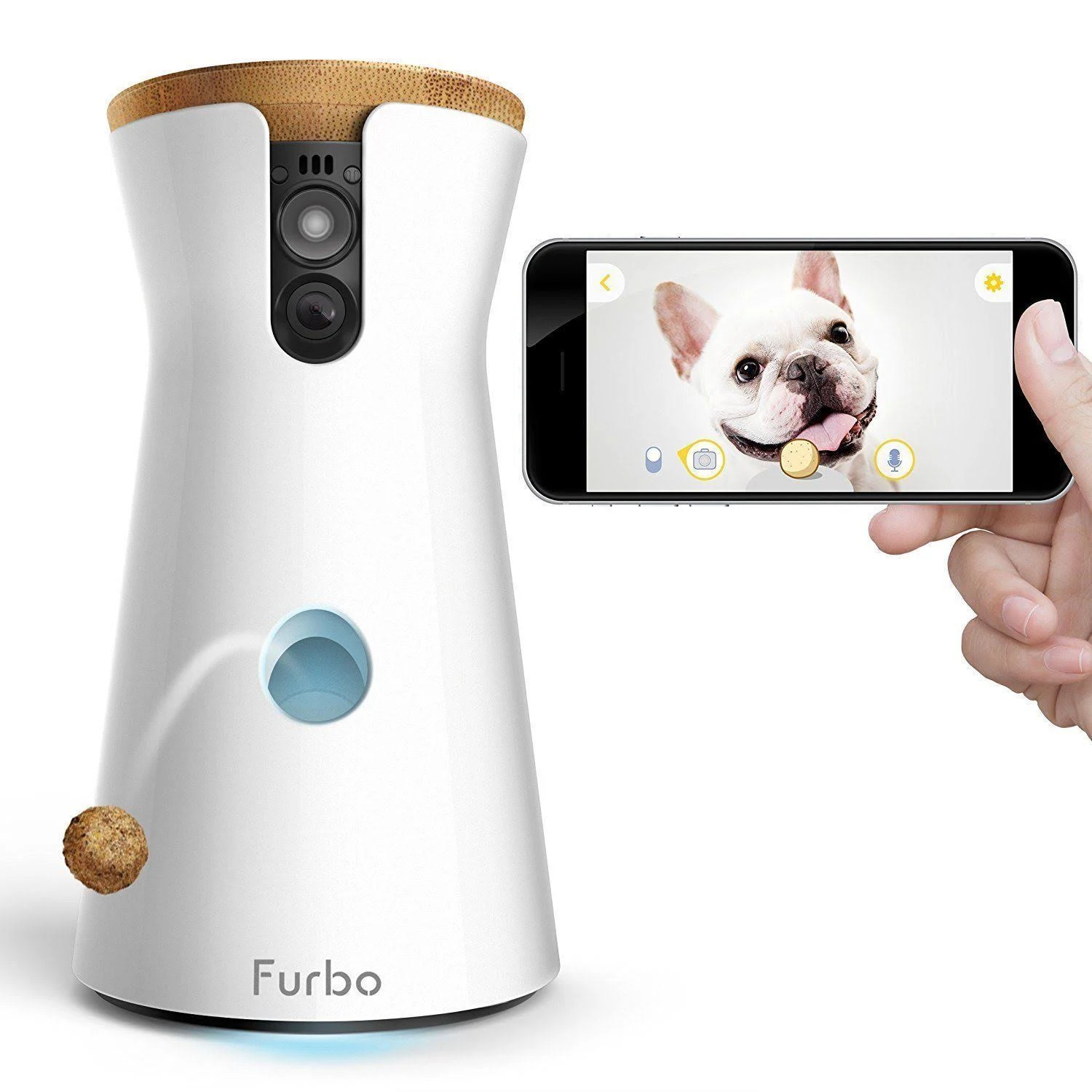 Furbo Dog Camera: Treat Tossing, Full HD WiFi Pet Camera and 2-Way Audio