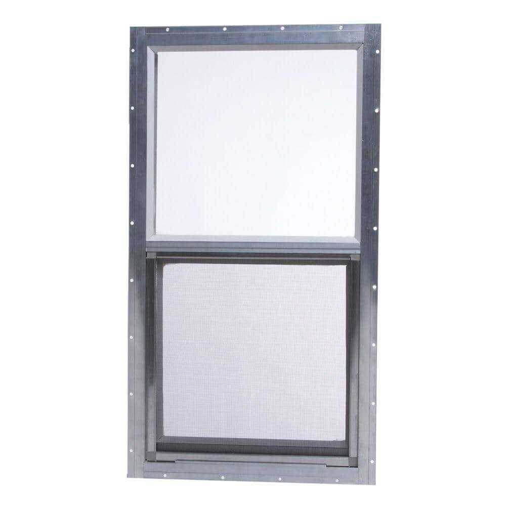 TAFCO WINDOWS 14 in. x 27 in. Mobile Home Single Hung Aluminum Window - Shop Hardware Tools Online Store