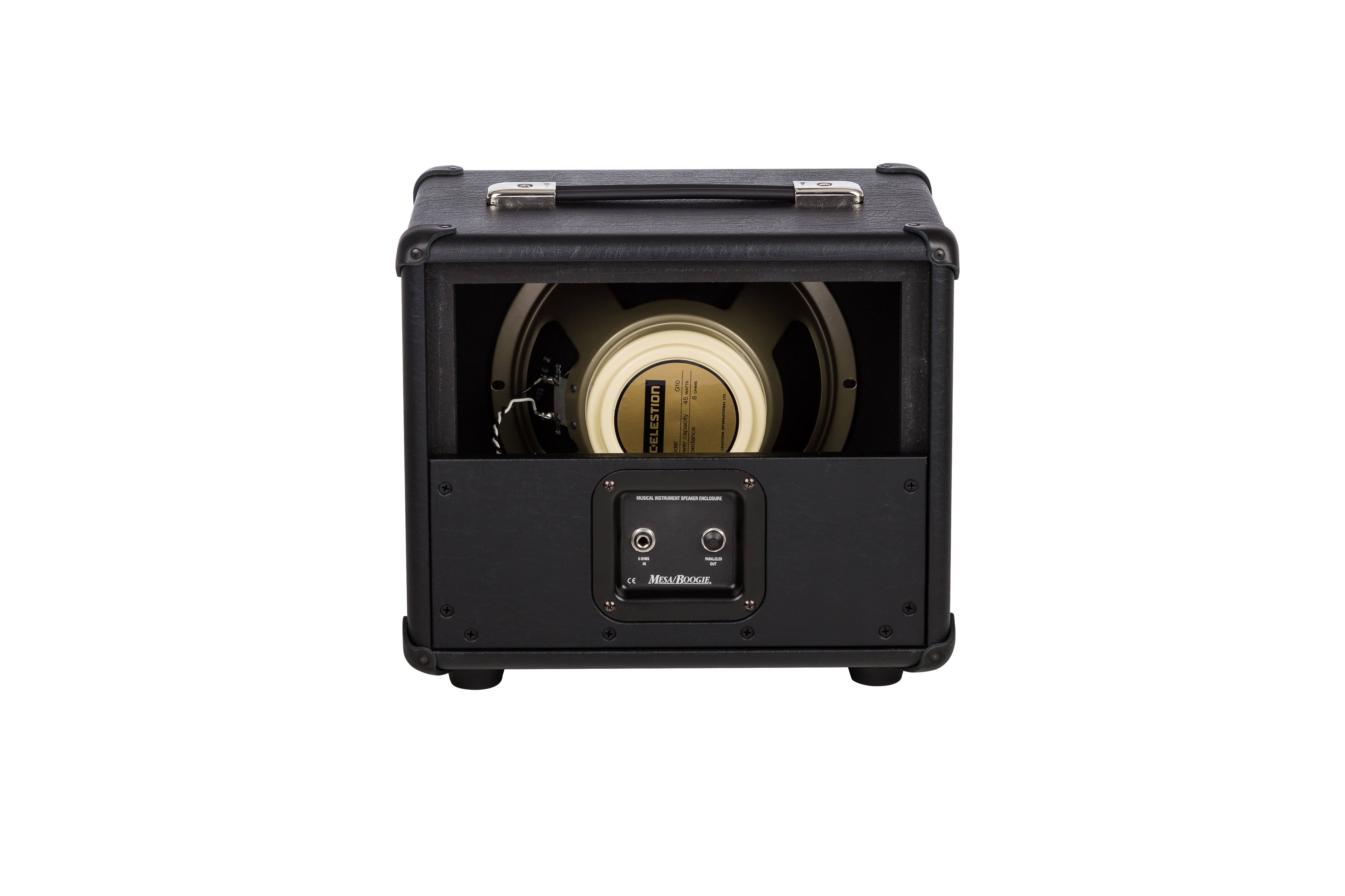 Mesa Boogie Compact 1x10 Extension Cabinet - Open-Back - Black