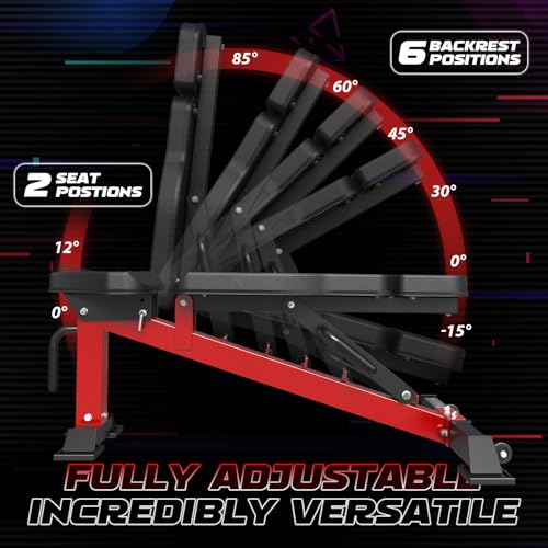 Mikolo Smith Machine, 2200lbs Squat Rack with LAT-Pull Down System & Cable Crossover Machine, Training Equipment with Leg Hold-Down Attachment, Garage & Home Gym Package