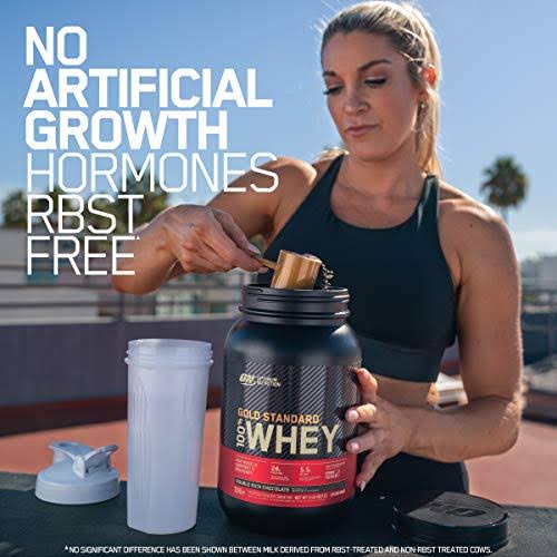 Optimum Nutrition Gold Standard 100% Whey Protein Powder, Rocky Road, 10 Pound