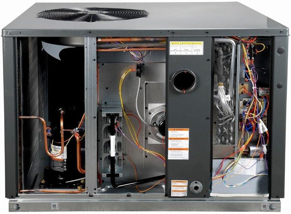 Goodman 5 Ton 13.4 SEER2 Package Air Conditioner (Multi-Position) - Free Thermostat Included - GPCM36041