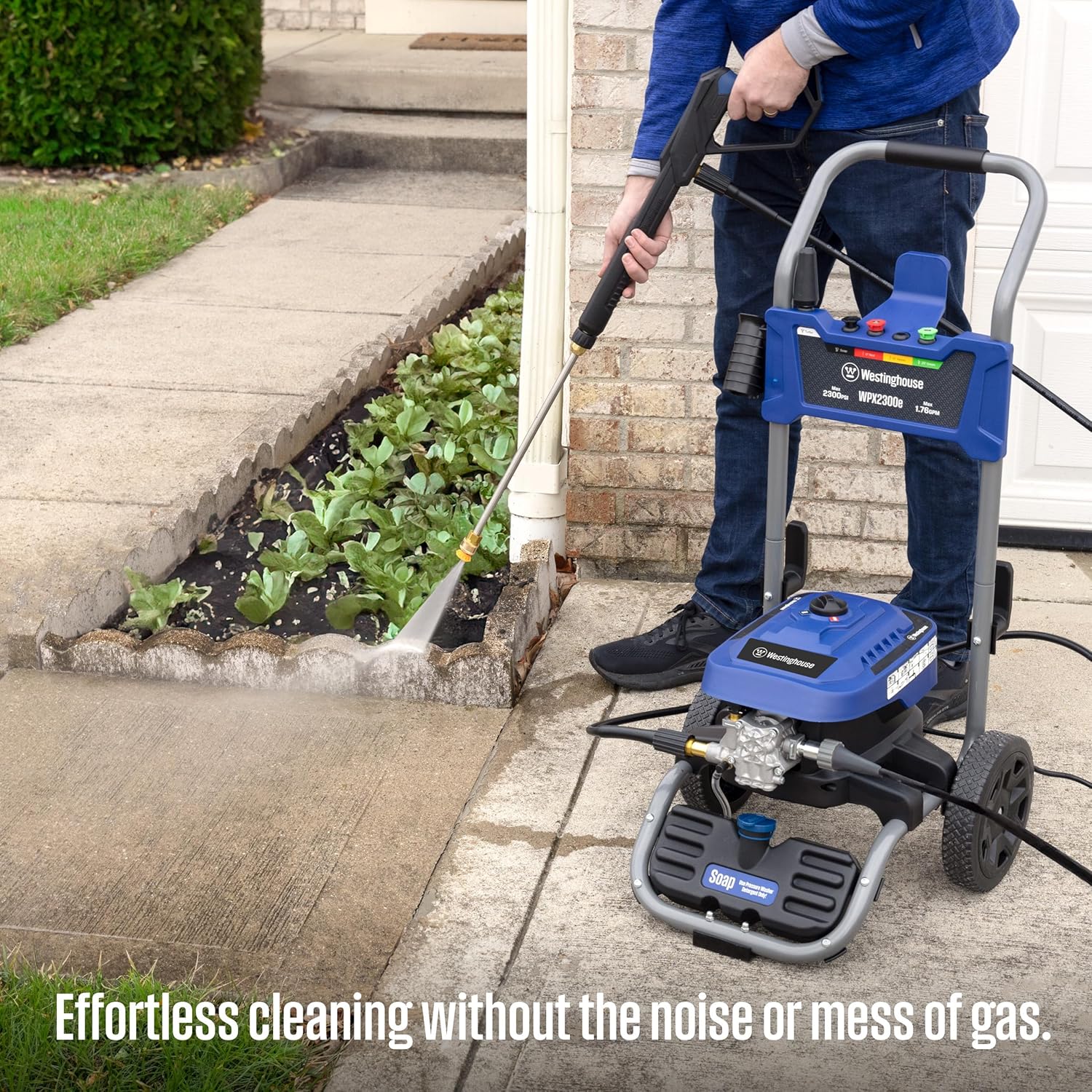 Westinghouse Electric Pressure Washer 2300 PSI 1.76 GPM Bundle with 50 ft Hose for Pressure Washers