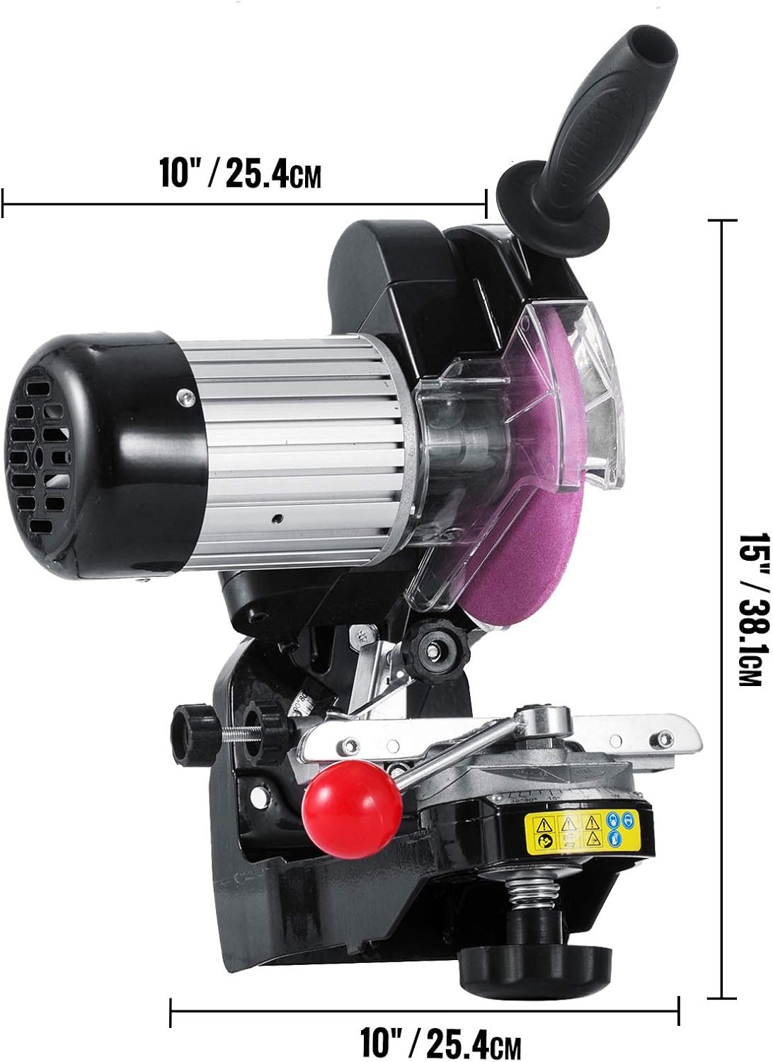 Mophorn Chainsaw Sharpener 230W, Professional Multi-Angle Adjustable Chain Grinder 3000RPM, Electric Chainsaw Blade Sharpener for 1/4" to 2/5" Chains