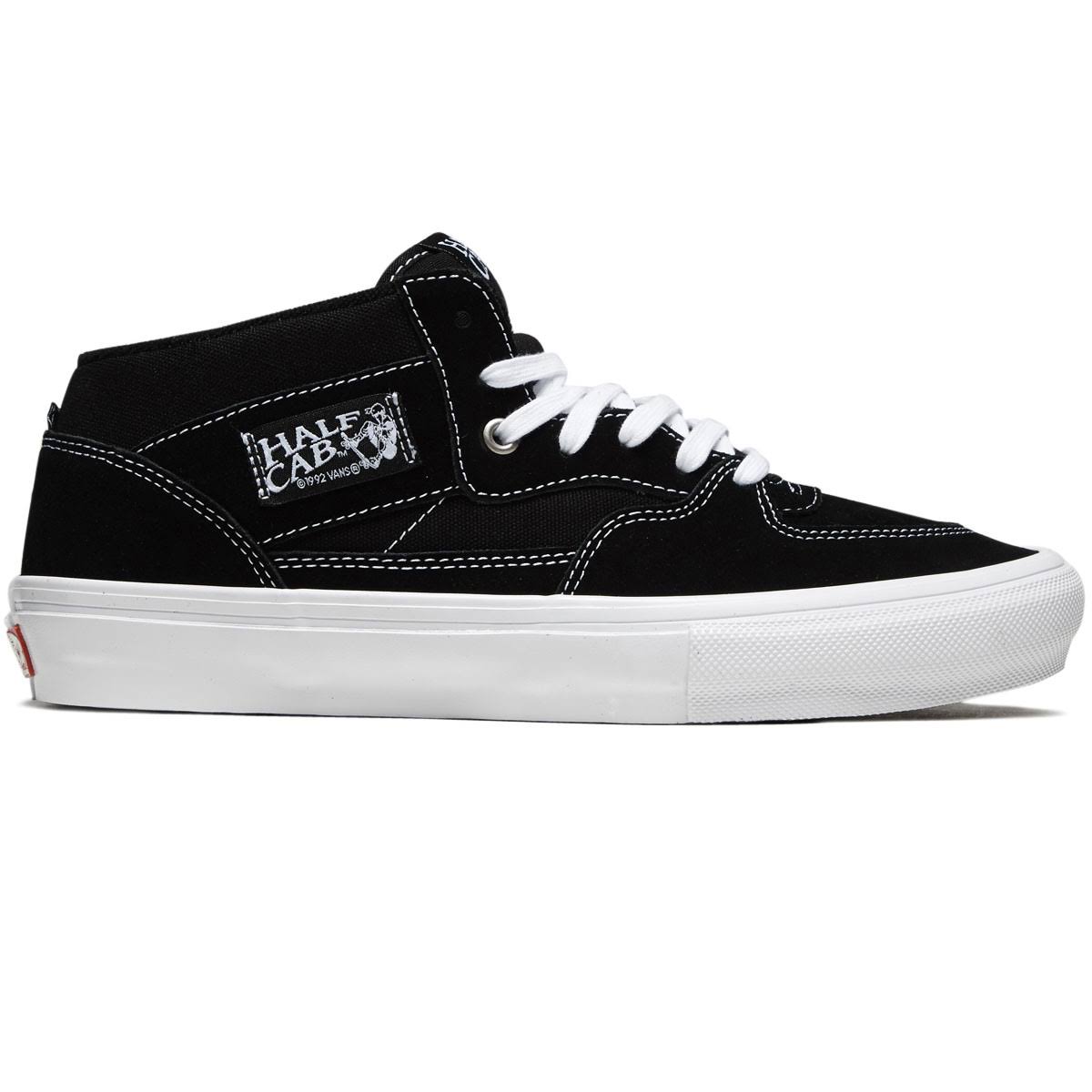 Skate Half Cab (Black / White) 5