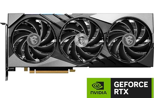 MSI GeForce RTX 4070 Super 12G Ventus 3X OC Gaming Video Card - 12GB GDDR6X, PCI Express Gen 4, 192-bit, 3X DP v 1.4a, HDMI 2.1a (Supports 4K & 8K HDR)