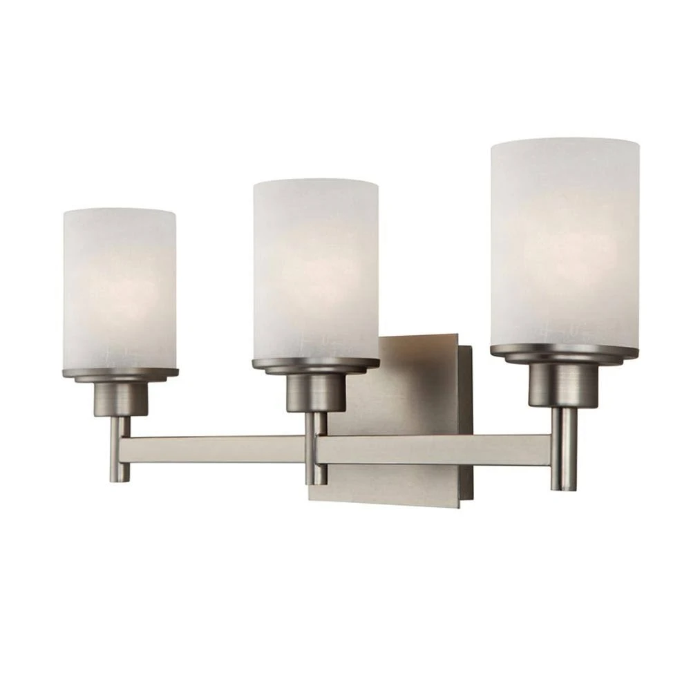 Canarm Lyndi 3-Light Brushed Nickel Bath Light