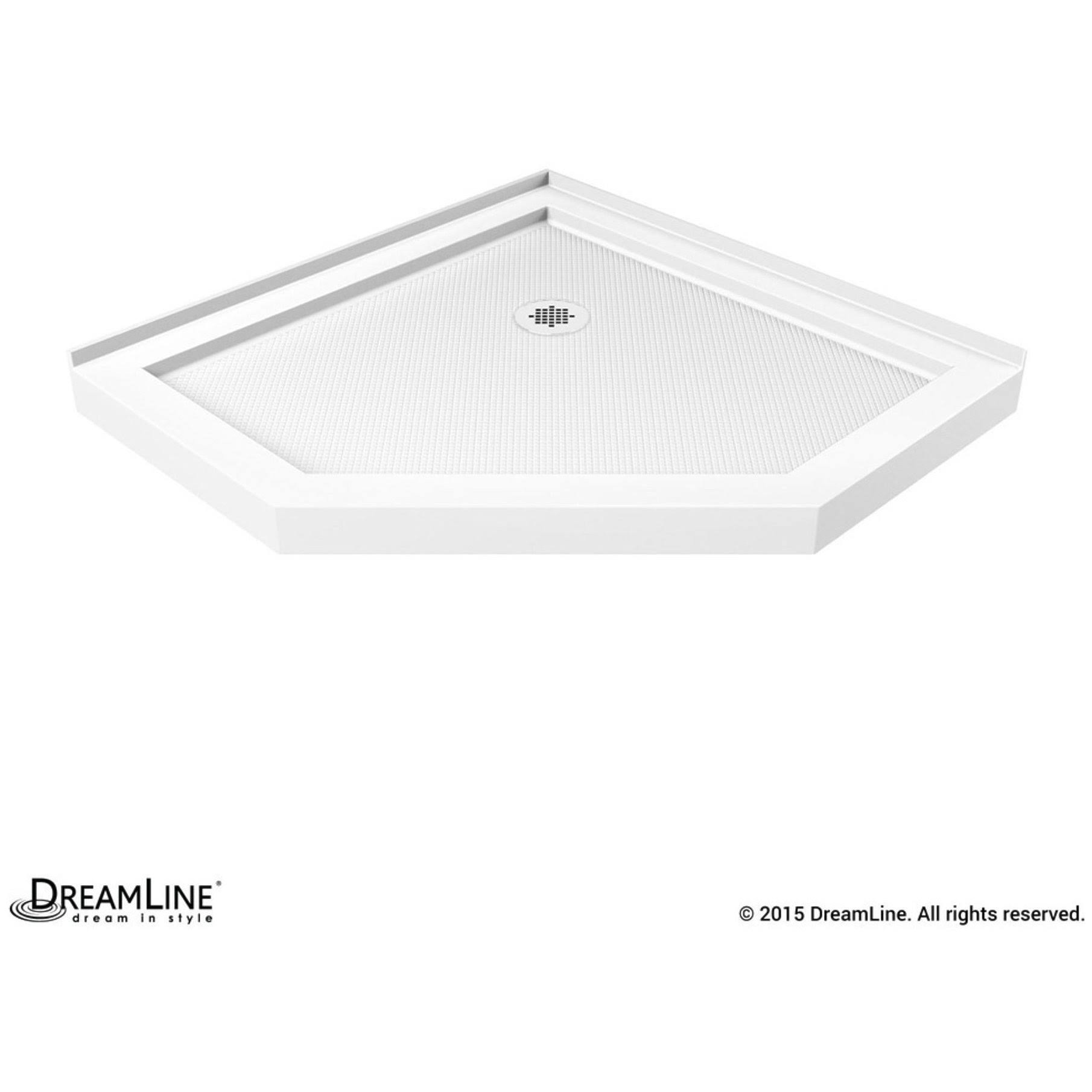 DreamLine DLT-2036360 Slimline 36 x 36 inch Neo Angle Shower Base
