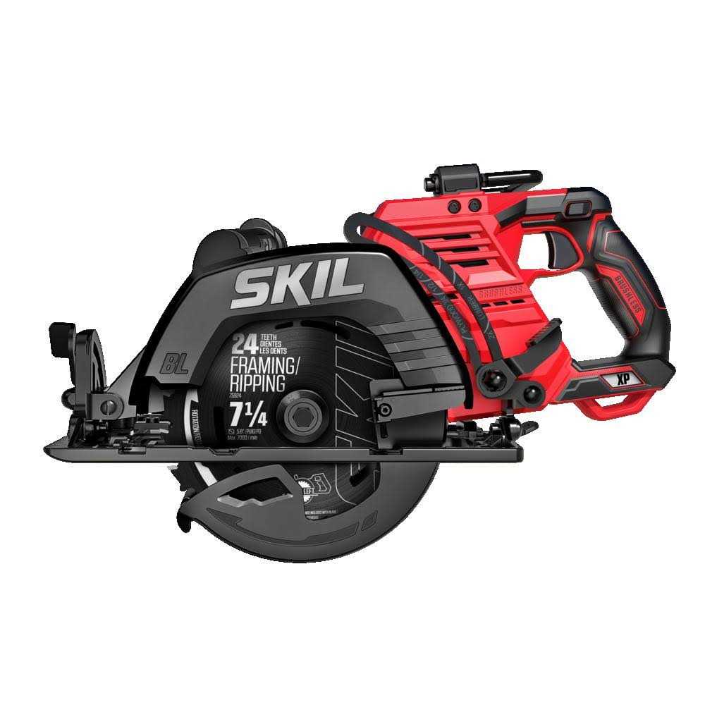 SKIL PWR CORE 20 XP Brushless 7-1/4 Rear Handle Circular Saw Kit CR5429B-20 - Shop Hardware Tools Online Store