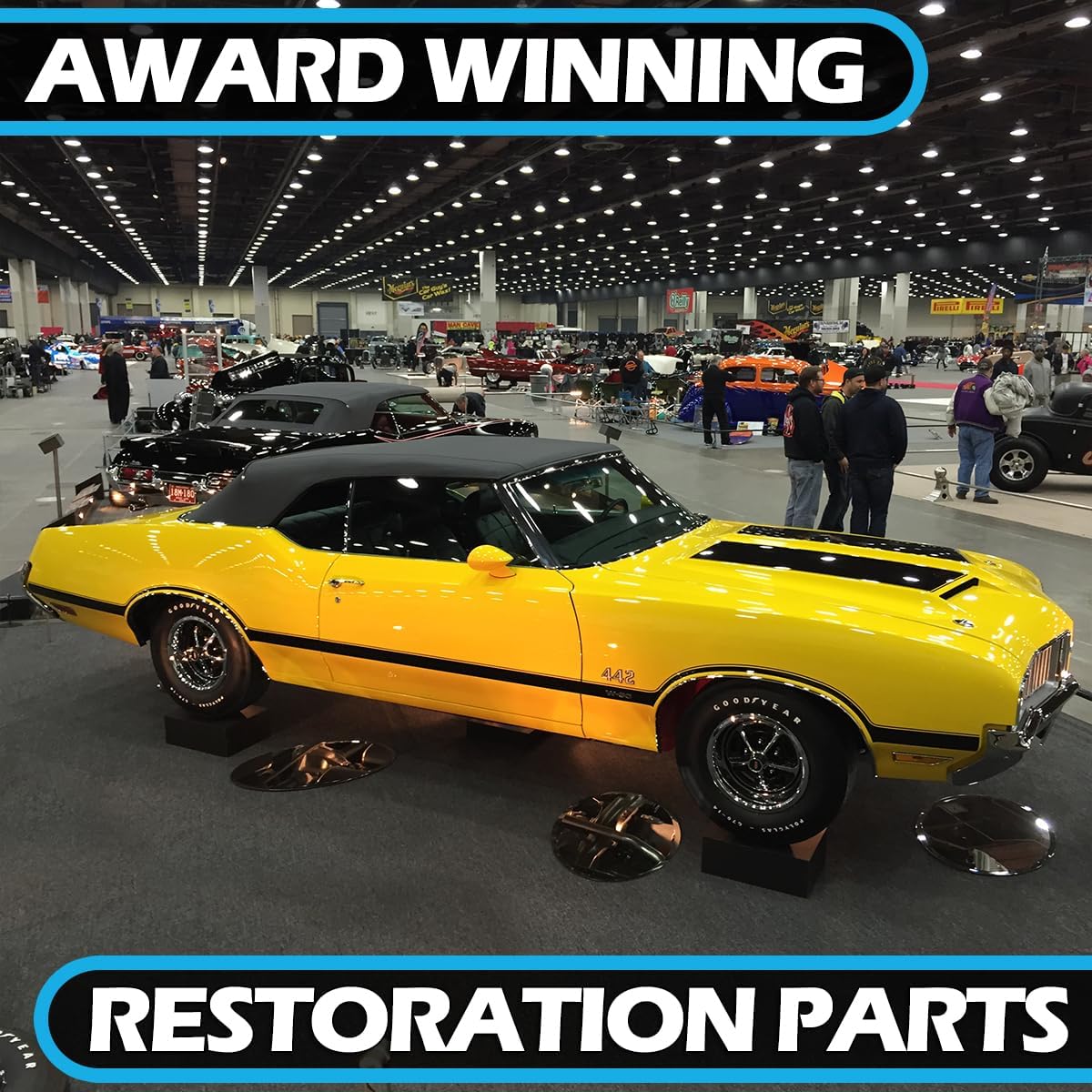 Inline Tube Replacement For 1964-65 Pontiac GTO Tri-Power Air Cleaner Assemblies