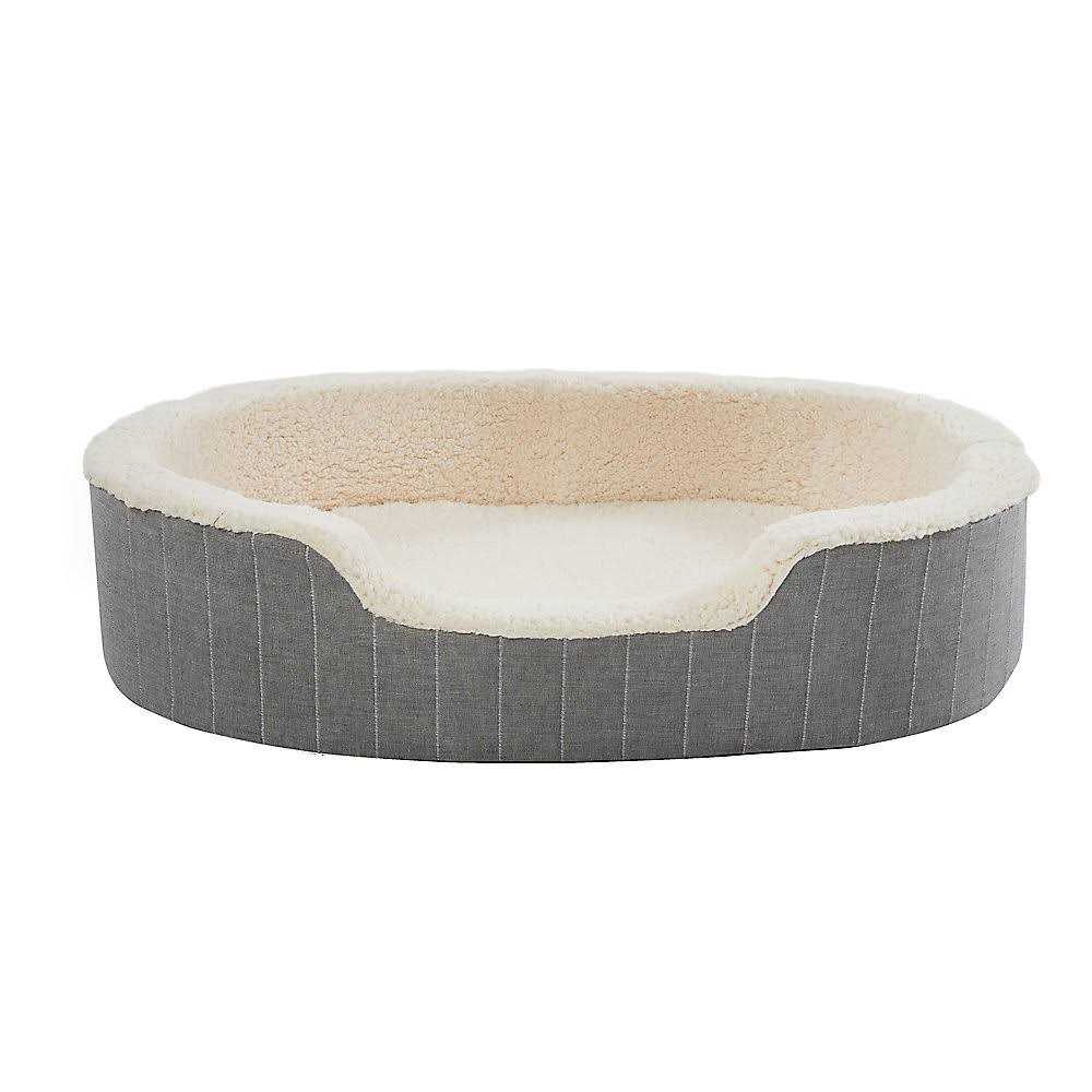 Top Paw Orthopedic Cuddler Striped Dog Bed - Pet Supplies online store