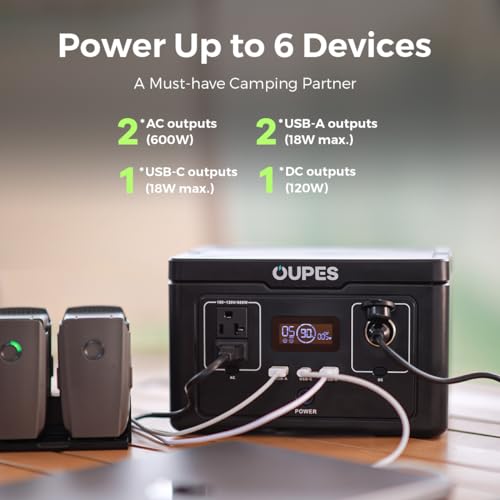 OUPES Exodus 600W Portable Power Station