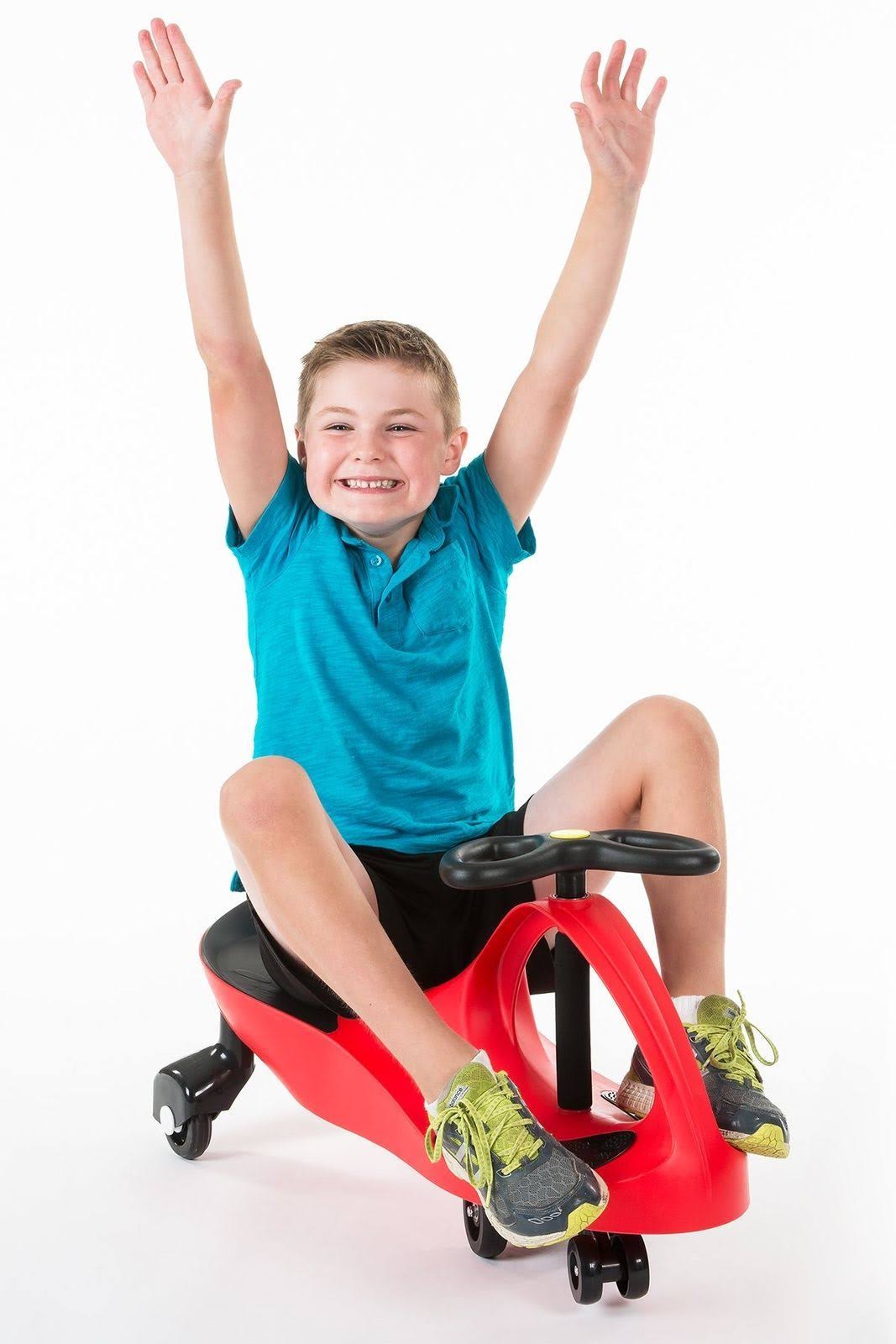Plasmacar Red Kids Toy Indoor Outdoor Exercise Ride