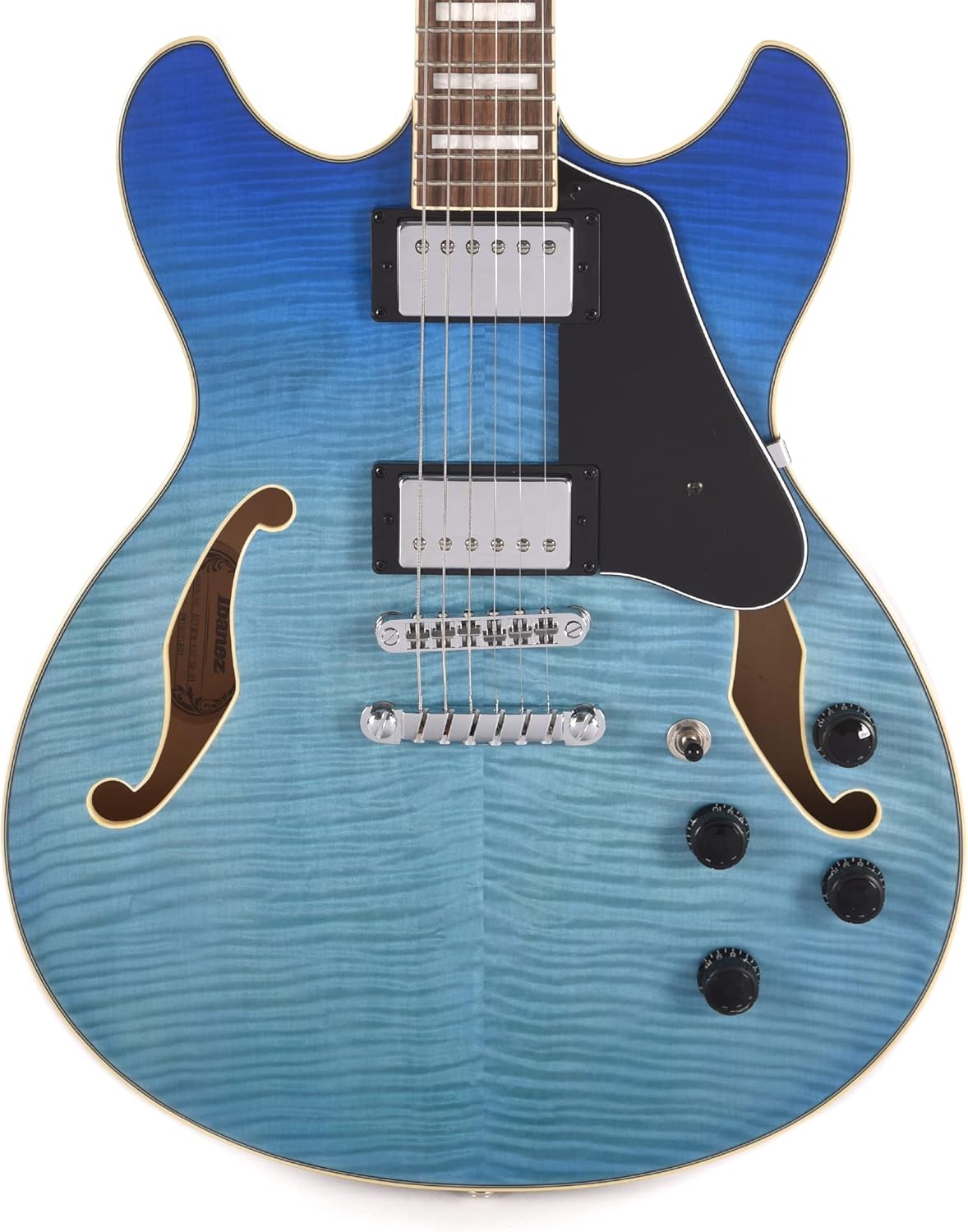 Ibanez AS73FM Artcore Azure Blue Gradation Semi-Hollow Body