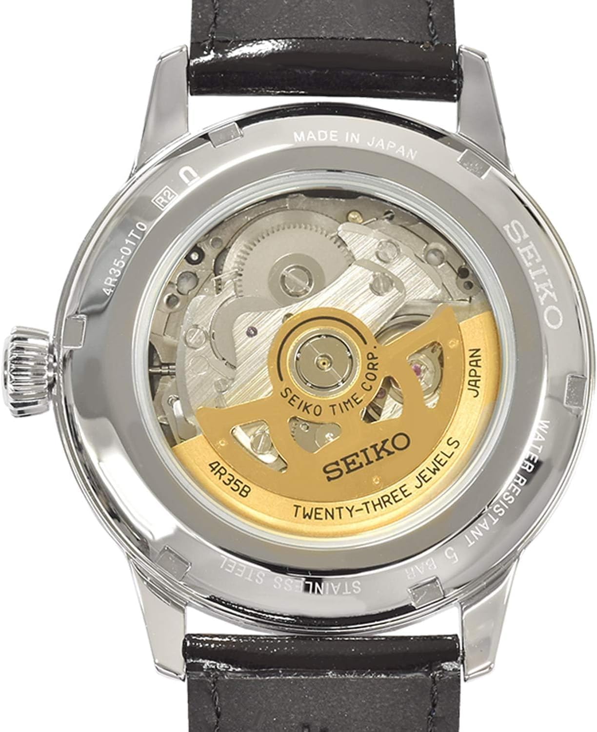SEIKO PRESAGE Automatic Ice Blue Cocktail Time "Sky Diving" SRPB43J1