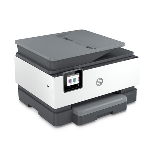 HP OfficeJet Pro 9015e Wireless Color All-in-One Printer with 6 Months Free Ink, Gray (1G5L3A) (Renewed Premium)