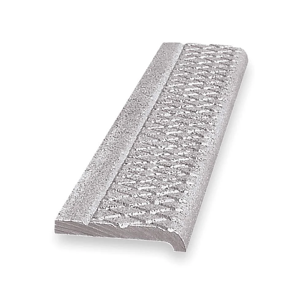 Wooster Products Ag101.4-5 Stair Nosing,gray,60In W, Cast Alum