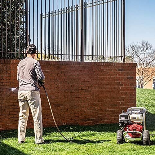 Simpson Cleaning 4200 PSI Gas Pressure Washer, 4.0 GPM Power Washer for Commercial Use, Honda GX390 Engine, 50-Foot Steel-Braided Hose, Aluminum Series, 49-State (ALH4240)
