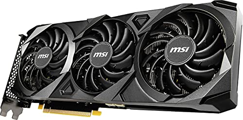 MSI Gaming GeForce RTX 3080 Ti Gaming X Trio 12G Computer Gaming Graphics Card 12GB GDRR6X 320-Bit HDMI/DP Nvlink Torx Fan 3 Ampere Architecture OC, NVIDIA GPU Video Cards for Gaming PC (Renewed)