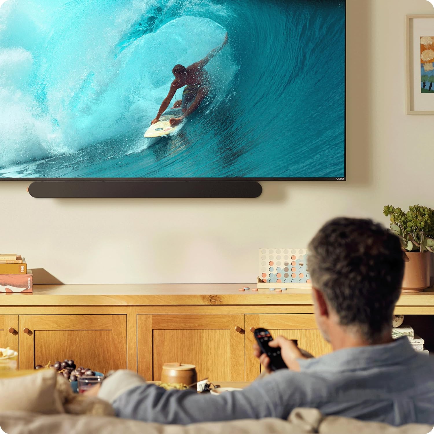 VIZIO 2.1 Soundbar, Wireless Subwoofer w/Dolby Atmos, DTS:X, Bluetooth – SV210M-0808 (New, 2024 Model)